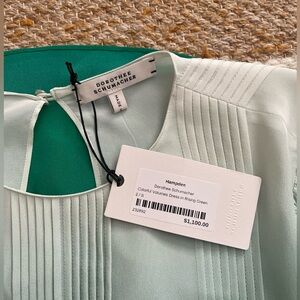 Dorothee Schumacher ‘Colorful Volumes’ Dress, Green, NWT